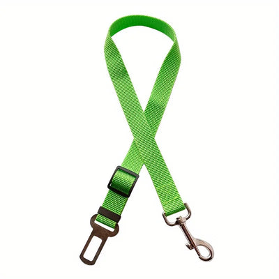 Adjustable Harness and Leash Cat Dog Car Seat Belt Pet Seat Vehicle Dog Harness Lead Clip  TractionCar Travel Supplies for Dogs