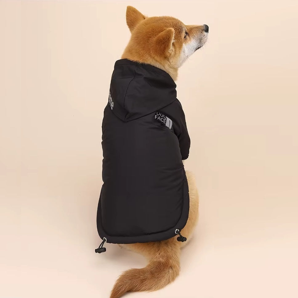 THE DOG FACE Waterproof Reflective Winter Jacket for Small & Medium Dogs