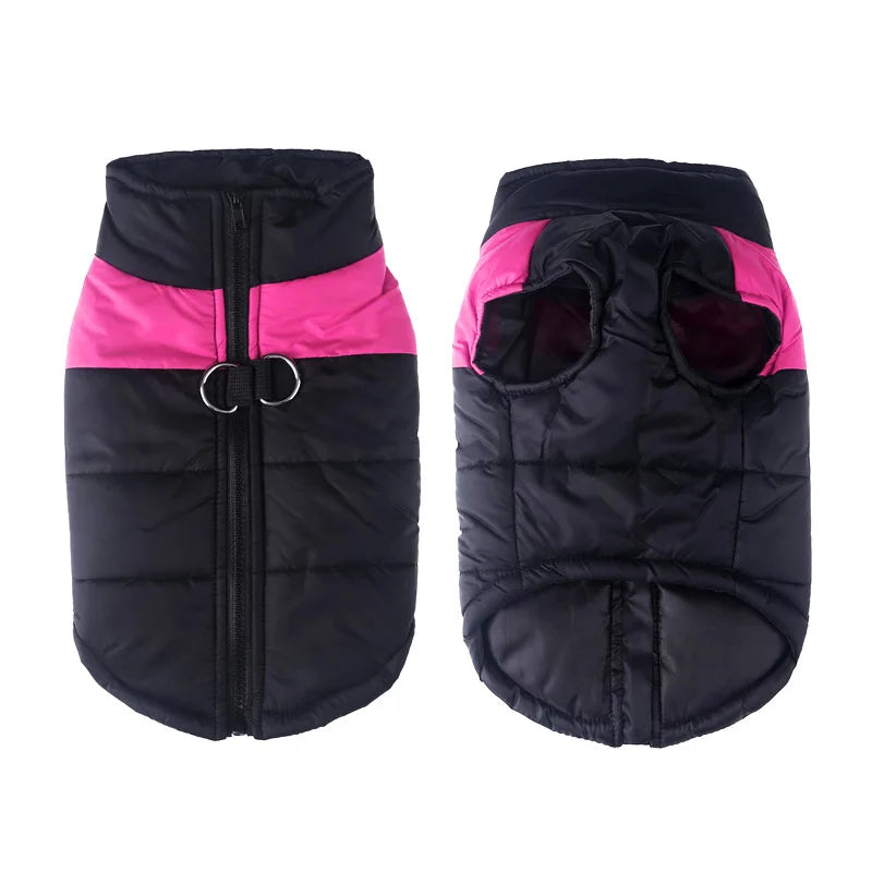 Winter Pet Dog Clothes Warm Big Dog Coat Puppy Clothing Waterproof Pet Vest Jacket For Small Medium Large Dogs Golden Retriever