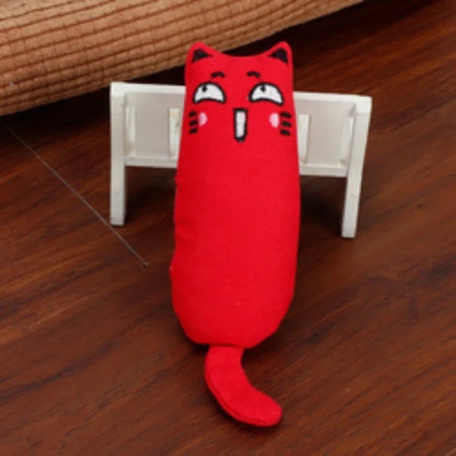 Rustle Sound Catnip Toy Cats Product For Pets Cat Toys For Kitten Teeth Grinding Cat Plush Toy Thumb Pillow Pet Accessories