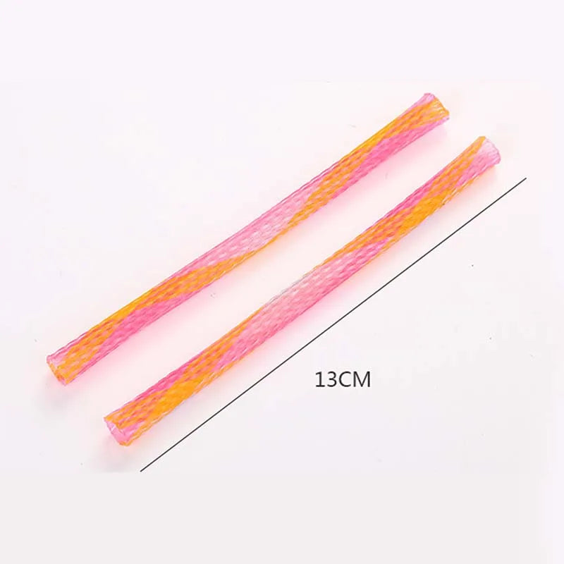 10Pcs Cat Spring Toy Stick Free Folding Spring Shape Multicolor Cat Bounce Little Cat Toy Cat Interactive Toy Pet Supplies