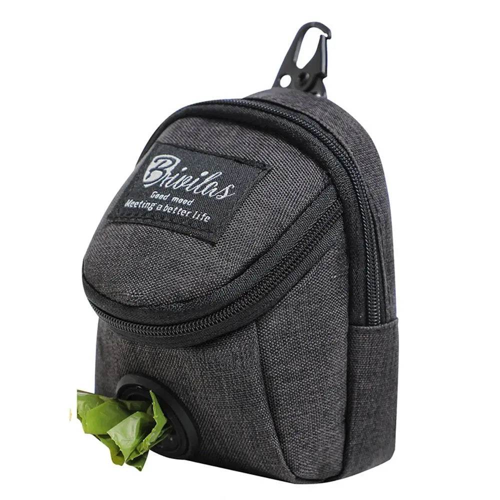 Portable Dog Training Treat Bag Outdoor Pet Dog Treat Pouch Puppy Snack Reward Waist Bag Dog Poop Bag Dispenser Pet Accessories