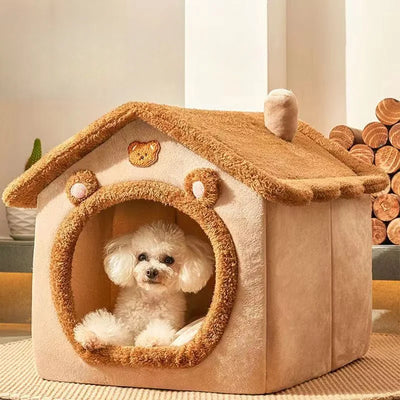 1pcs Cats and Dogs House House Small Dog Four Seasons General Can Be Dismantled and Washed Dog House Pet Supplies pet bed