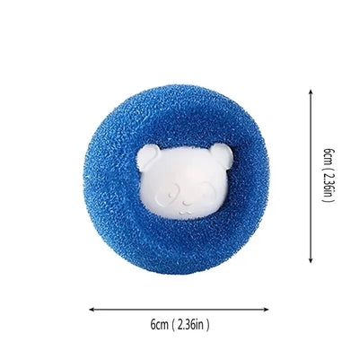 Washing Machine Sponge Washing Ball, Pet Hair Cleaning Anti-entanglement Washing Ball, Reusable