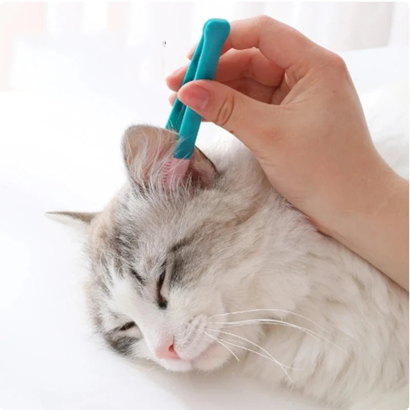 Pet Grooming Tools Cat Eyes Comb Pet Tear Stain Remover Comb Cleaning Brush for Small Cat Dog