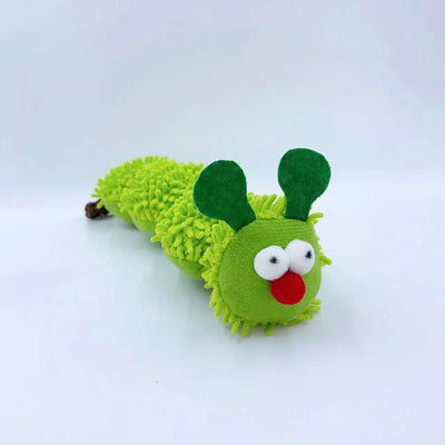 Pet Supplies Caterpillar Shaped Plush Cat Toy Contains Catnip Self Pleasure Boredom Relief Interactive Play