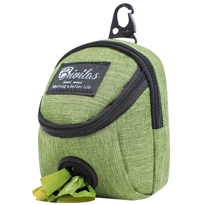 Portable Dog Training Treat Bag Outdoor Pet Dog Treat Pouch Puppy Snack Reward Waist Bag Dog Poop Bag Dispenser Pet Accessories