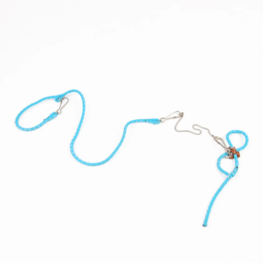 Hamster traction rope, anti bite mouse rope, outdoor exercise, walking mouse rope, small pets, daily necessities