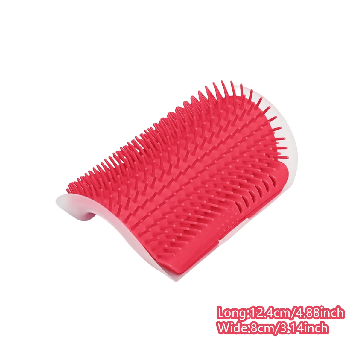 2/1PCS Cat Brush Comb Cat Toy with Catnip Cat Wall Brush Corner Cat Scratcher Massage Self Groomer Comb Pet Brush Corner