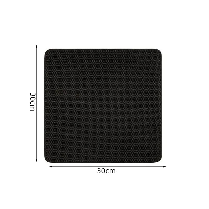 Pet Litter Mat Waterproof Double Layer Pet Litter Mat Non Slip Mat Washable Cat Mat Pet Supplies