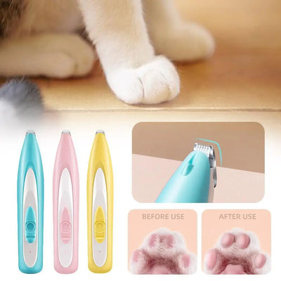 Dog Hair Trimmer Professional Pet Foot Hair Trimmer Dog Grooming Clippers for Dogs Haircut Hair Cutting Electric Shaver