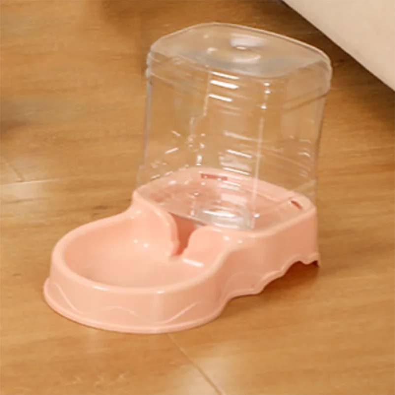 Automatic pet feeder Cat Drinking bowl Cat bowl Large capacity Dog bowl 3.8L combination food storage bucket Pet supplies