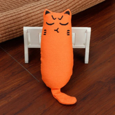 Rustle Sound Catnip Toy Cats Product For Pets Cat Toys For Kitten Teeth Grinding Cat Plush Toy Thumb Pillow Pet Accessories