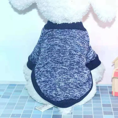 Dog Warm Clothes Spring Autumn Winter Cute Fashion Jacket Round Neck Sweater Pet Supplies Teddy Dog Cat Clothing Pet Accessories