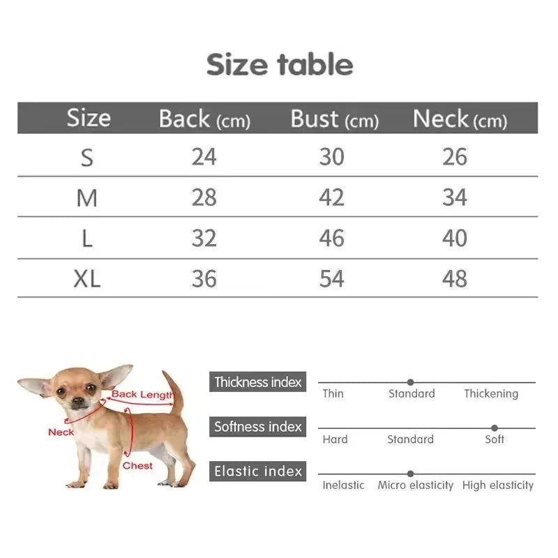 Adidog Soft Fleece Dog Clothes – Warm Pullover Jacket for Small Dogs