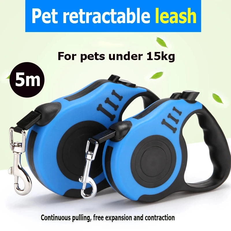 Automatic Retractable Leash, Cats And Dogs And Other Pets Go Out To Play With The Leash, The Upgrade Is More Portable