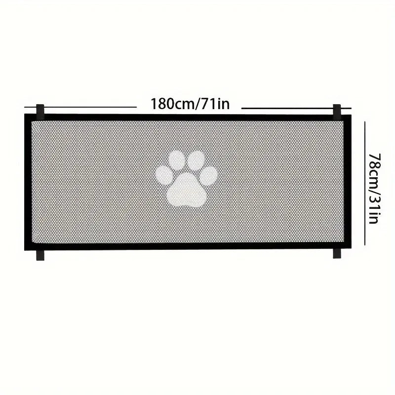 Portable Dog Net Doors, Dog Isolation Nets, Cat and Dog Safety Fences, and Non Perforated Pet Supplies to Ensure Pet Safety