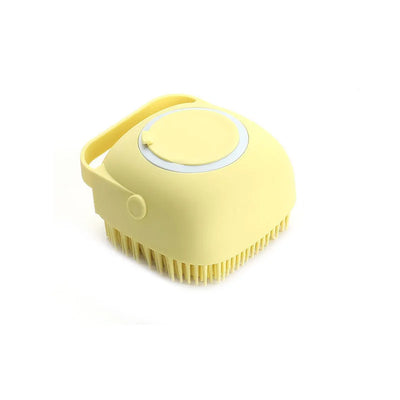 Pet Bathing Brush Soft Silicone Massager Shower Gel Bathing Brush Clean Tools Comb Dog Cat Cleaning Grooming Supplies ﻿