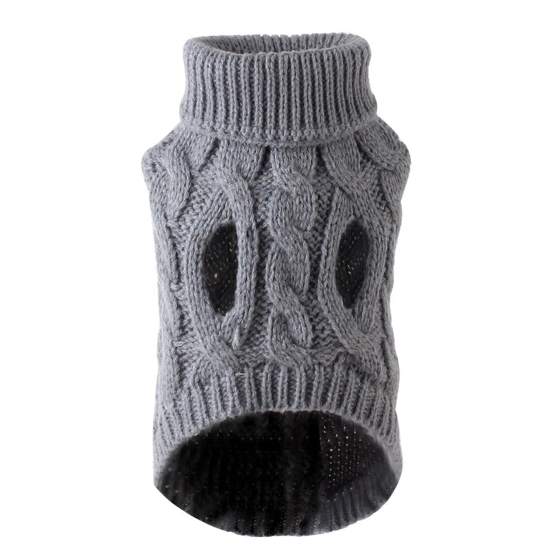 Winter Warm Dog Sweaters for Small & Medium Pets - Soft & Cozy