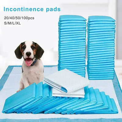 Pet Dog Disposable Diapers Mat Panties Absorbent Training Pee Floor Towel for Dogs Cat Nappies Puppy Physiological Supplies Pads