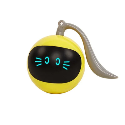 Automatic Funny Cat Toys Electric Motion Undercover Moving Bouncing Rolling Ball Interactive Toy For Indoor Cat Kitty Pet Toy