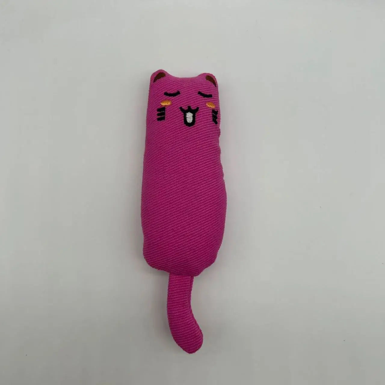 Catnip Toys Cute Thumb Plush Pillow Teeth Grinding Bite-resistant Teasing Relaxation Cat Chew Toy Pet Accessories