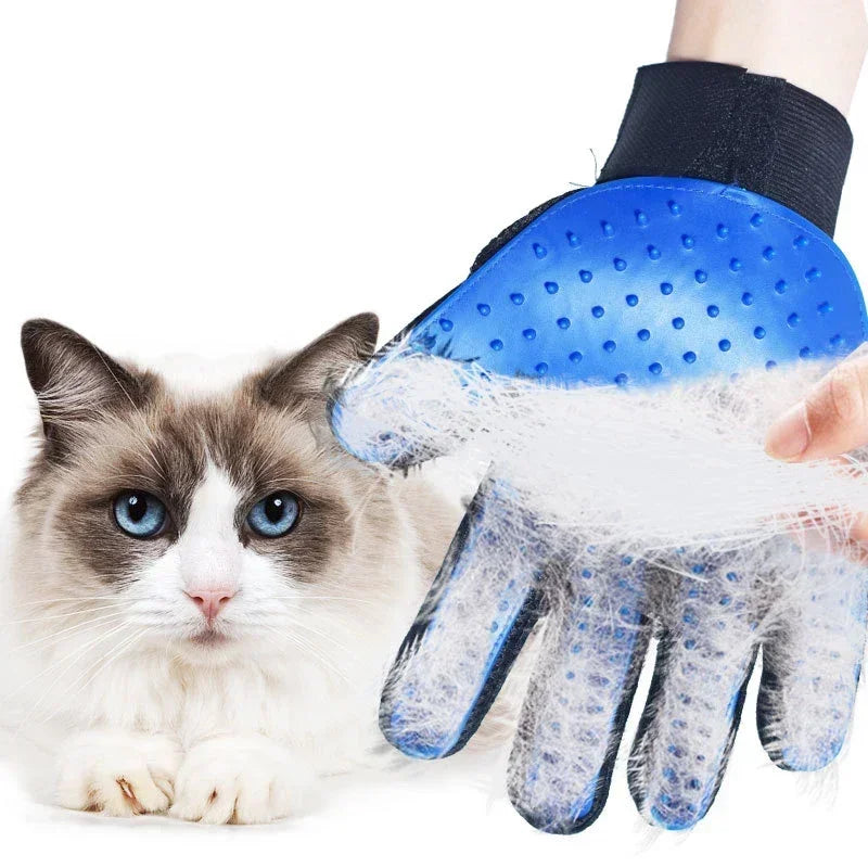 1PC Cat Hair Remove Gloves Rubber Pet Beauty Cleaning Grooming Effective Massage Dog Combs Floating Brush