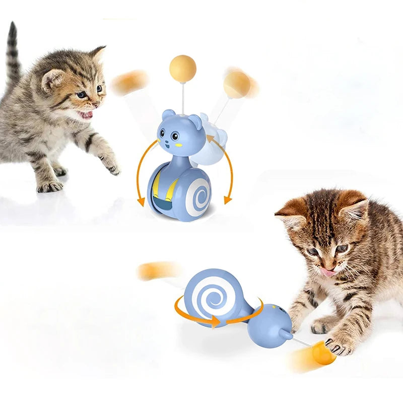 Cat Interactive Toy Feather Pet Fun Cat Interactive Toy Cat Rolling Tease Feather Stick Portable Carry