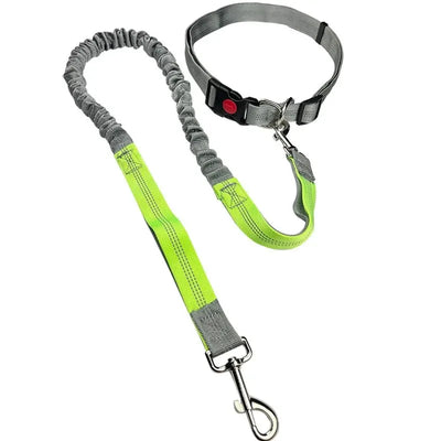 Pet Leash Multifunctional Dog Walking Leash Stretchable Elastic Explosion-Proof Punch Outdoor Running Dog Walking Leash