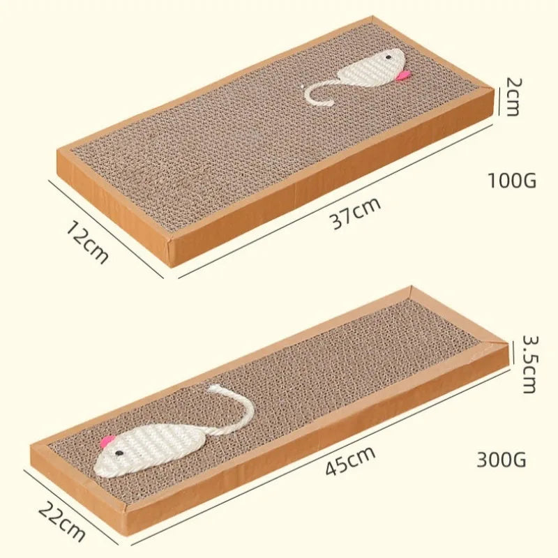 Pet Cat Scratching Board Cat Cardboard Mat Scraper Grinding Claw Toys for Cat Scratcher Cat Furniture Protector Cat Accesorios