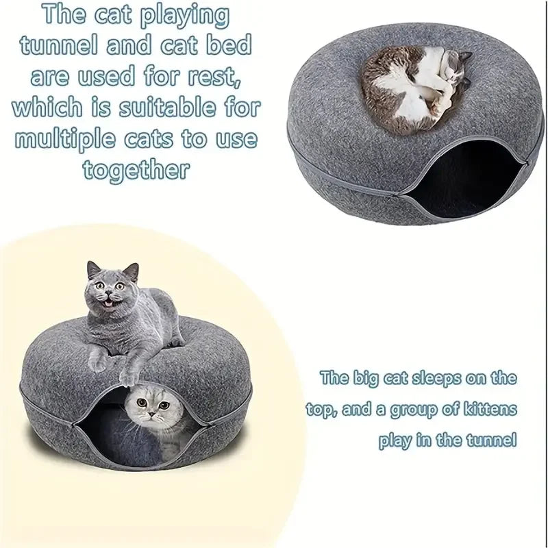 Round Cat Beds House Soft Long Plush Best Pet Dog Bed For Dogs Basket Pet Products Cushion Cat Bed Cat Mat Animals Sleeping Sofa