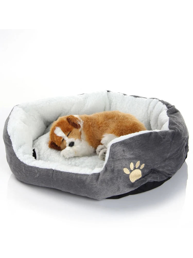 Dog Bed Cat Bed Pet Beds With Thickened PP Cotton Dog Cave Bed And SofaSuitable For Small Puppy Cat Bed