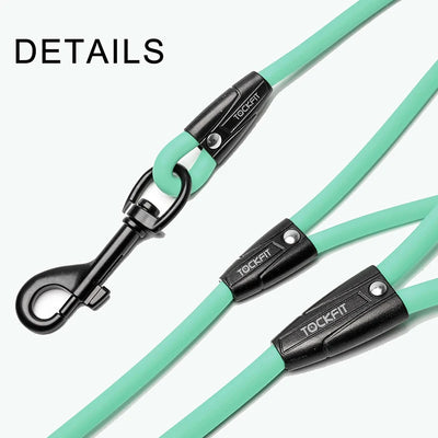 Dog Leash Waterproof Training Recall Long PVC Pet Leashes 5FT 10 FT 20FT 30FT Great for Training Beach Yard Play