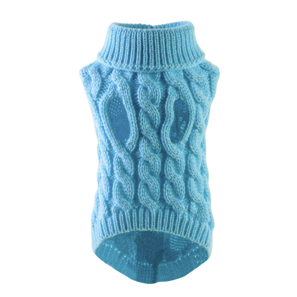 Winter Warm Dog Sweaters for Small & Medium Pets - Soft & Cozy