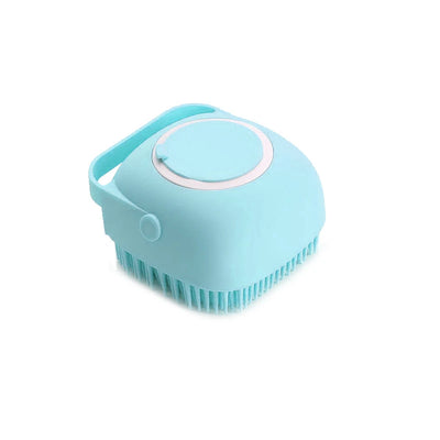 Pet Bathing Brush Soft Silicone Massager Shower Gel Bathing Brush Clean Tools Comb Dog Cat Cleaning Grooming Supplies ﻿