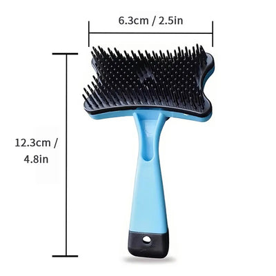 Dog Brush Cat Grooming Brush Self Cleaning Static Free Massage Comb Stable Thicker Bristles Pet Supplies To Remove Loose Fur