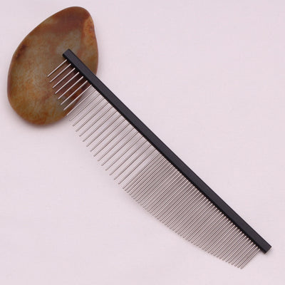 Pet Grooming Combs Aluminum Alloy Brush For Dogs Boundary Knot Massage Tools Professional Salon Cat Hair Cleaning Crescent Combs