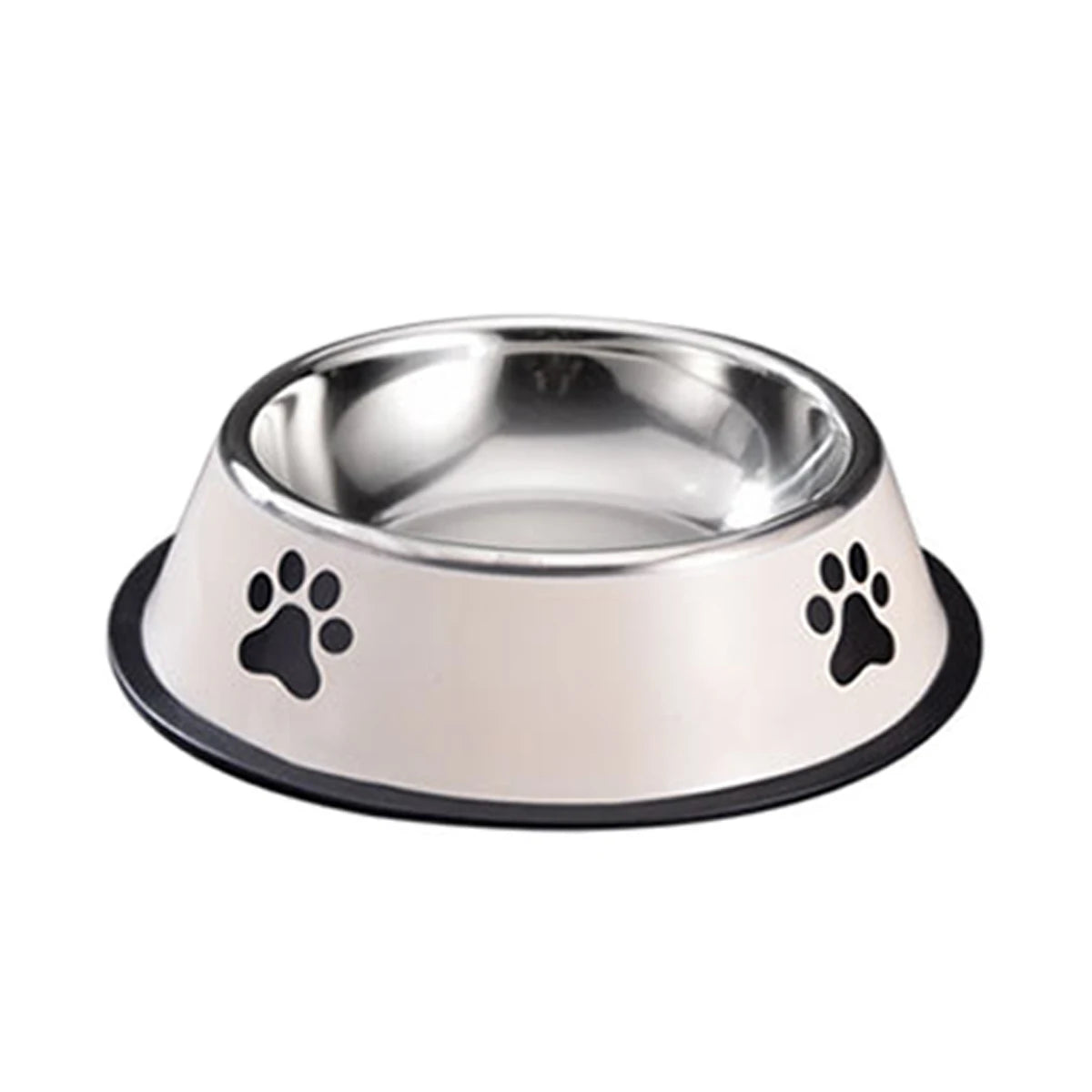 1PC Stainless Steel Pet Bowl Cat Bowl Dog Food Bowl Multi-Specification Anti-fall Food Bowl Food Bowl Feeding Pet Supplies