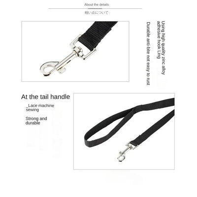 Nylon dog leash, pet dog long leash, tracking dog chain, cat leash, dog leash extended by 6 meters and 10 meters