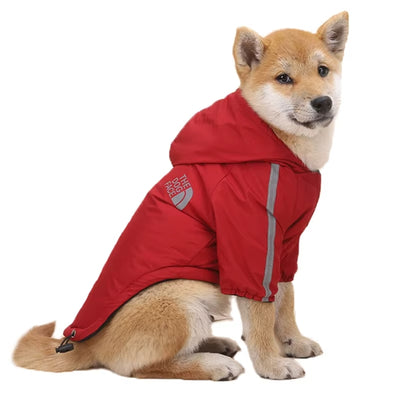 THE DOG FACE Waterproof Reflective Winter Jacket for Small & Medium Dogs