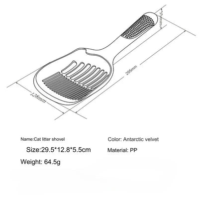 New Product Cat Litter Scoop Cat Large Scoop Cat Feces Scoop Pet Cleaning Supplies  Wholesale