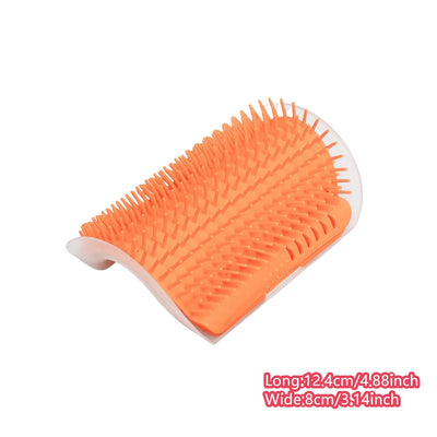 2/1PCS Cat Brush Comb Cat Toy with Catnip Cat Wall Brush Corner Cat Scratcher Massage Self Groomer Comb Pet Brush Corner