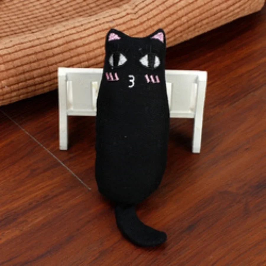 Rustle Sound Catnip Toy Cats Product For Pets Cat Toys For Kitten Teeth Grinding Cat Plush Toy Thumb Pillow Pet Accessories