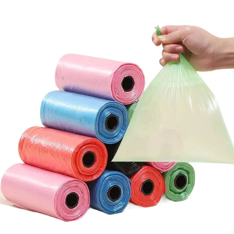 Pet Waste Poop Trash Bag 10 Rolls Puppy Poop Bags Outdoor Clean Garbage Bag for Dogs Pet Poop Bags Leak-Proof Dog Clean Supplies