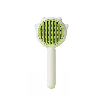 Pet Brush One Button Cleaning Brush Magic Beauty Cat Hair Brush Easy To Carry Re-Use Multi-Function Brush