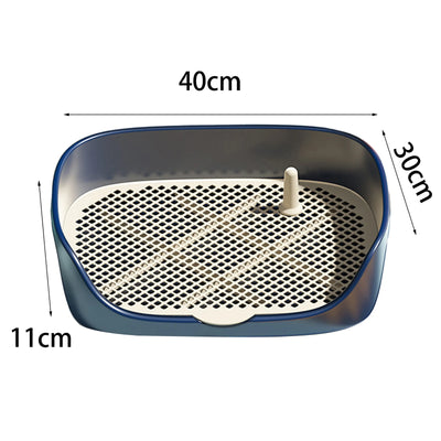 Pet Dog Toilet Portable Dog Potty Pan Trainer Litter Box Anti-Splash Pets Wc Toilet Puppy Kitten Cleaning Tool