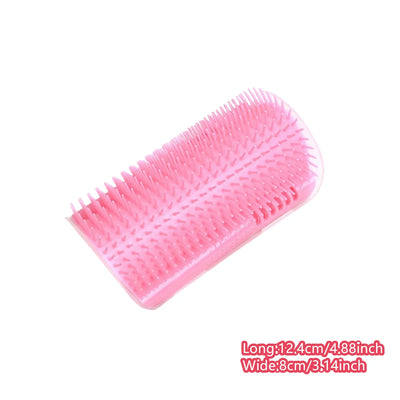 2/1PCS Cat Brush Comb Cat Toy with Catnip Cat Wall Brush Corner Cat Scratcher Massage Self Groomer Comb Pet Brush Corner