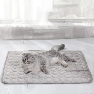 Clearance_Pet Ice Mats Summer Cat Dog Sofa Nest Bed Cooling Sleeping Pad for Small Dogs Pets Durable Sofa Cooling Pad Blanket_Co