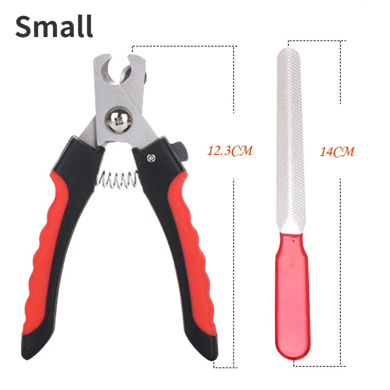 Pet Cat and Dog Professional Nail Knife Small and Medium Pet Stainless Steel Nail Grinding Knife Slot Cutting Pet Supplies