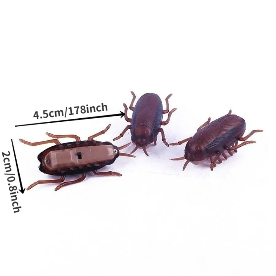 Funny Simulation of Cockroaches Pet Cat Dog Kitten Interactive Training Play Toy